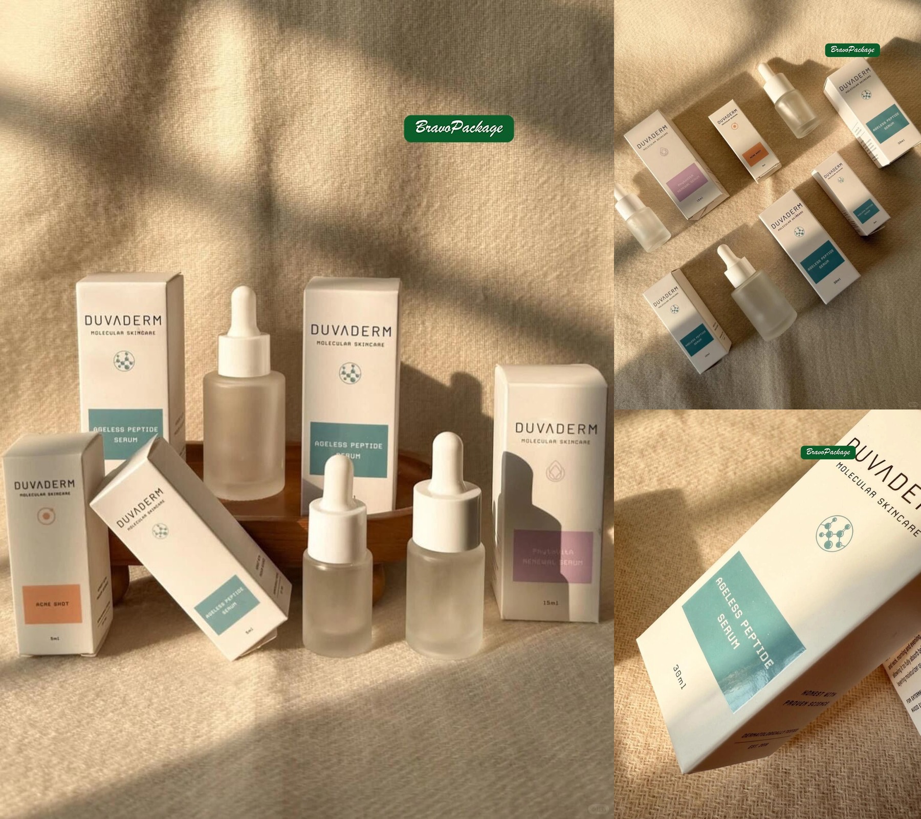 Warm Sunlit Skincare Set Packaging