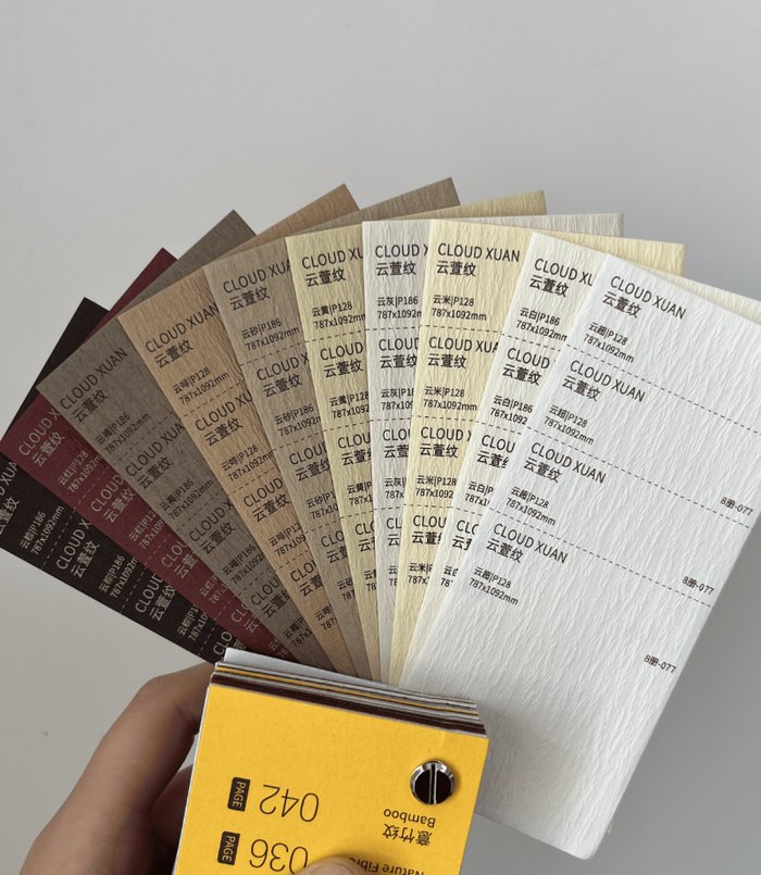 Textured kraft series