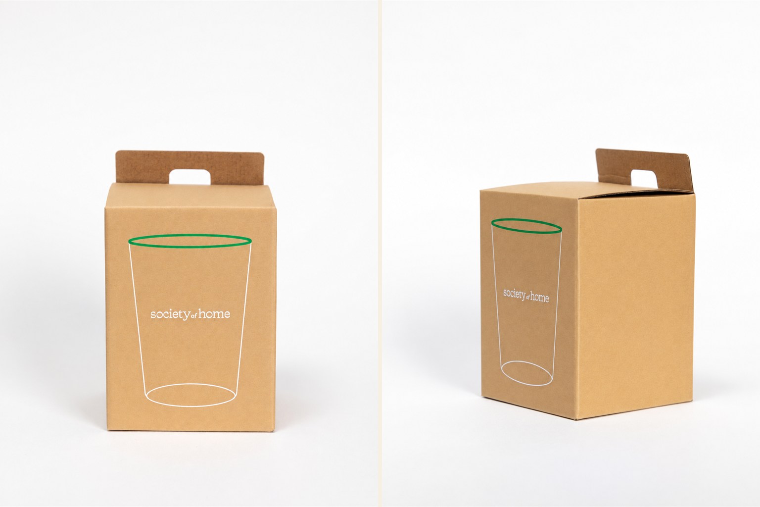 Society of Home refined corrugated box