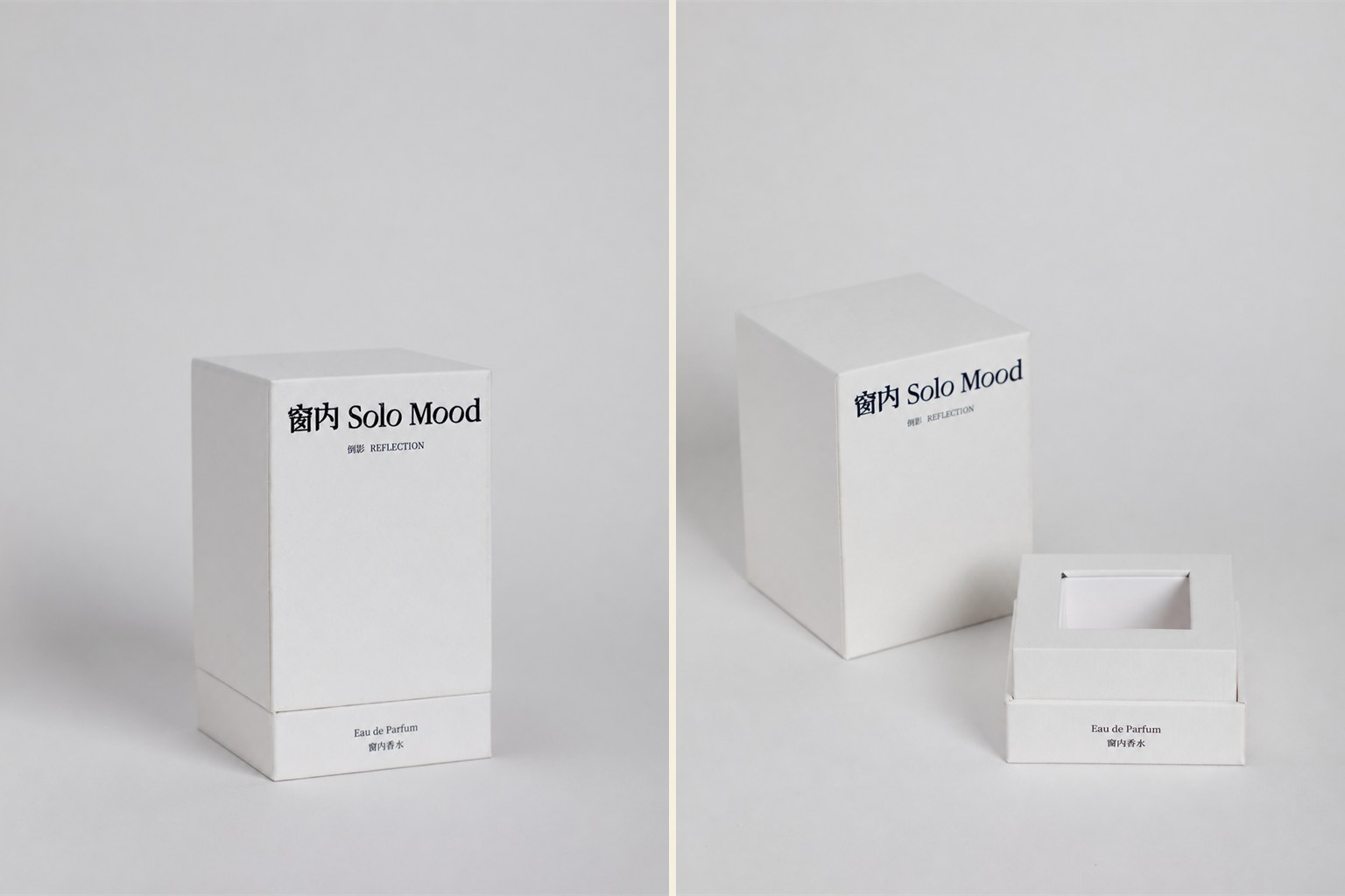 Solo Mood clean perfume gift box