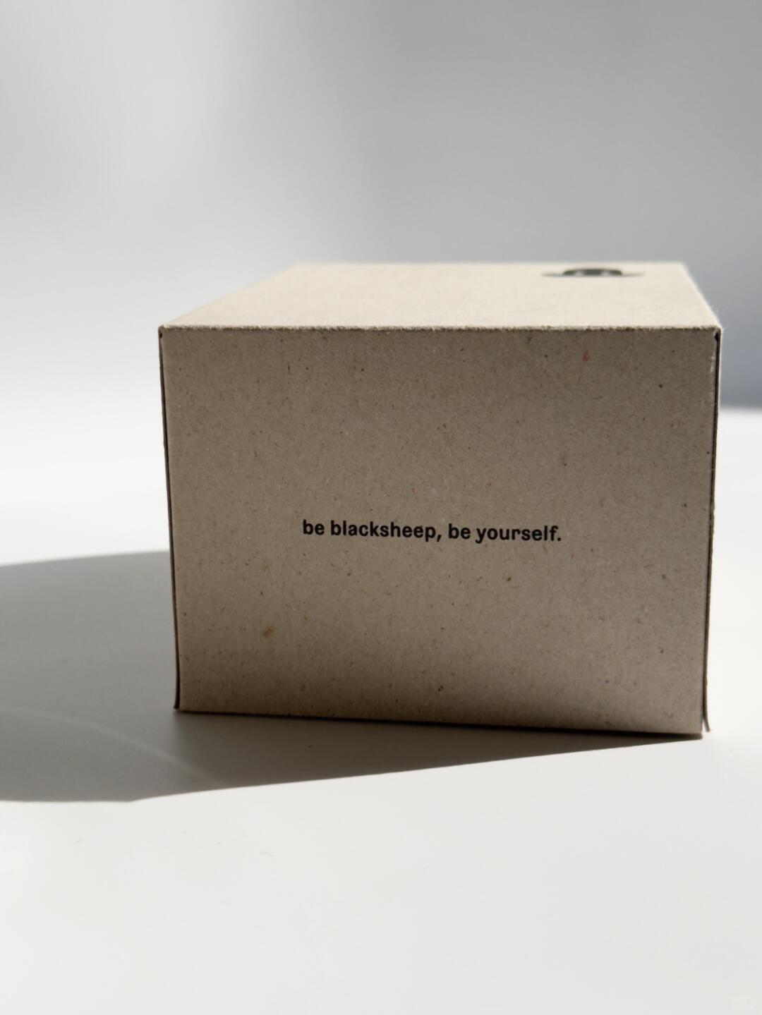 Natural greyboard coffee box for Blacksheep Espresso
