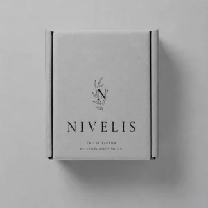 Flip Top Perfume Box with Fitted Insert