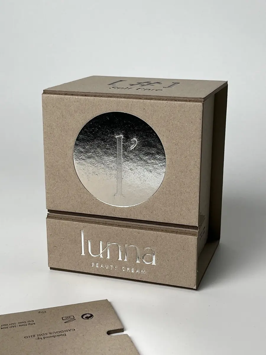 Two-piece grayboard folding box reference