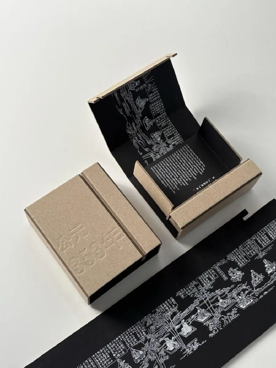 Two-piece grayboard folding box reference
