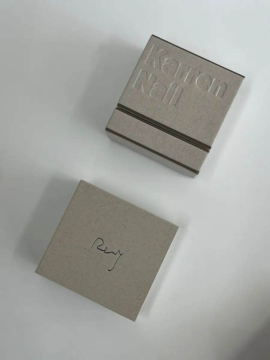 Two-piece grayboard folding box reference