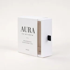 Minimal White Sliding Perfume Box