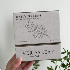 Natural grayboard two-piece folding sachet box
