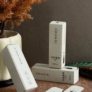 Fiber-Texture Essential Oil Folding Carton