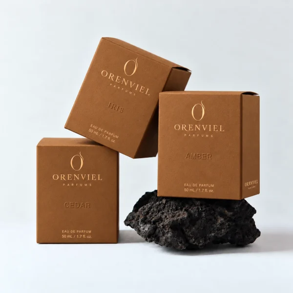Ginger paper perfume cartons — 厚棕