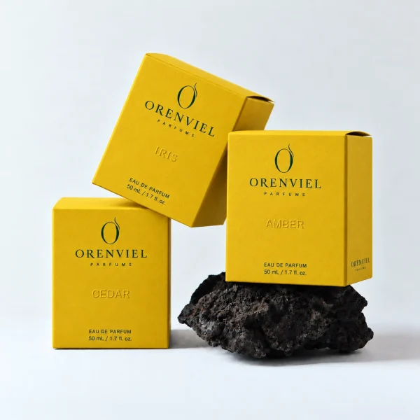 Sunflower paper perfume cartons — 向日葵