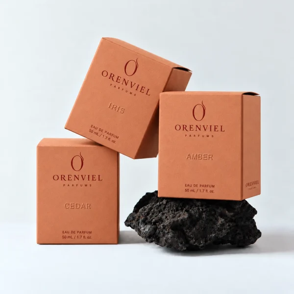 Red Birch paper perfume cartons — 红桦