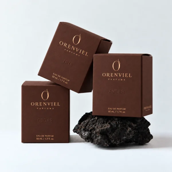 Roasted Tea paper perfume cartons — 焦茶