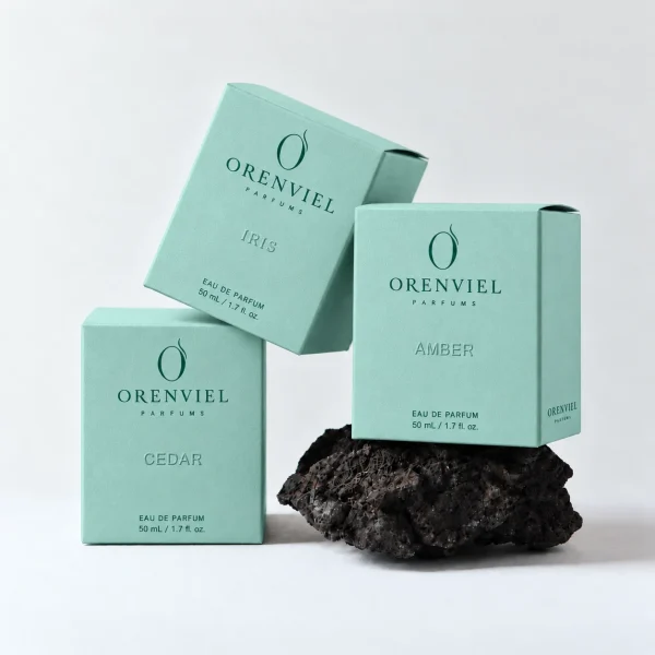 Young Bamboo paper perfume cartons — 若竹